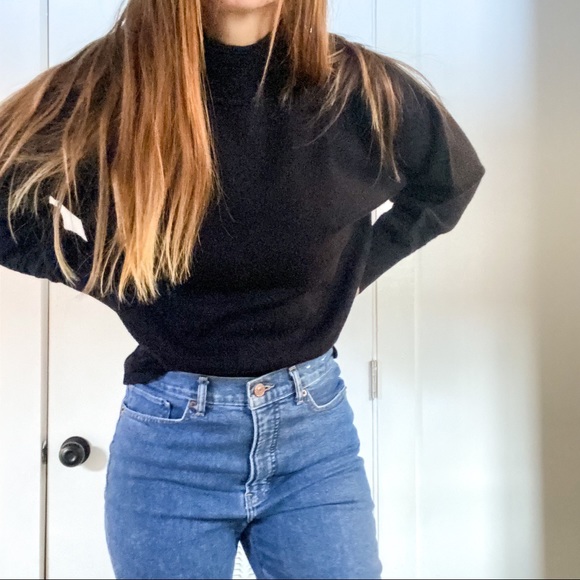 Tyrolia Skiwear Sweaters - Vintage Tyrolia Skiwear Wool Ski Mock-Neck Sweater